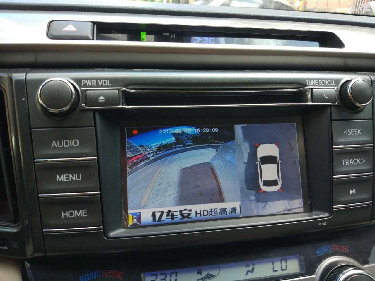 汕頭潮陽棉城豐田新RAV4駐潮南車韻加裝360度全景記錄儀過程花絮