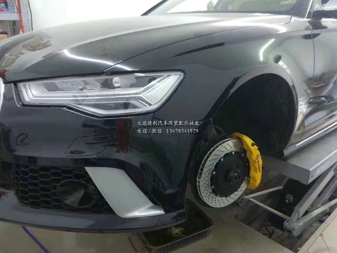 奧迪A6改裝BREMBO GT6剎車卡鉗