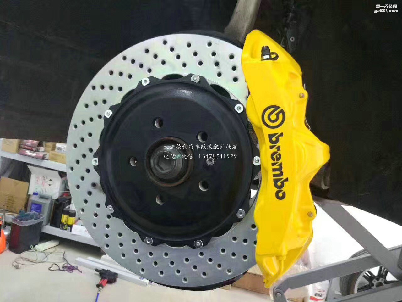 奧迪A6改裝BREMBO GT6剎車卡鉗
