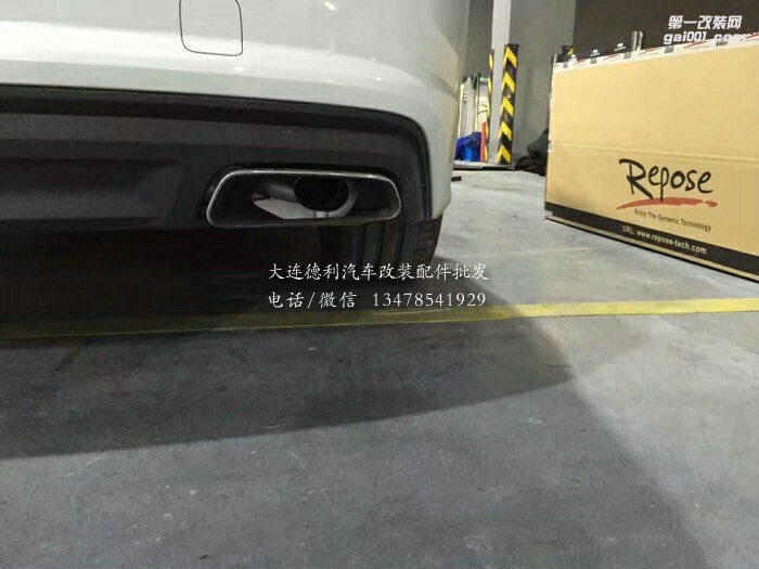 奧迪A7 2.0T 改裝Repose中尾段閥門排氣，放炮聲不斷