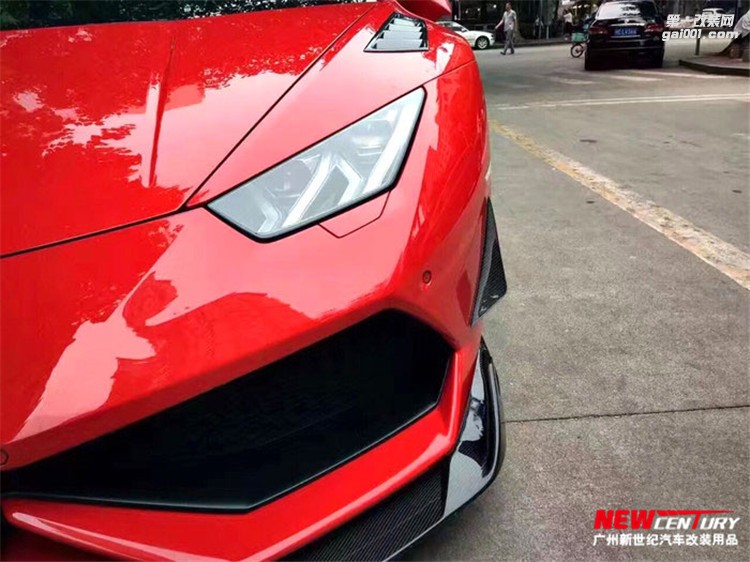 蘭博基尼LP610 Huracan改裝Revozport碳纖維小包圍 前唇后唇 尾翼