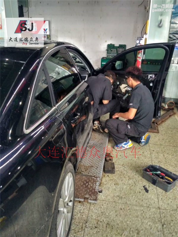 奧迪A6L(C7)升級原廠無鑰匙進(jìn)入
