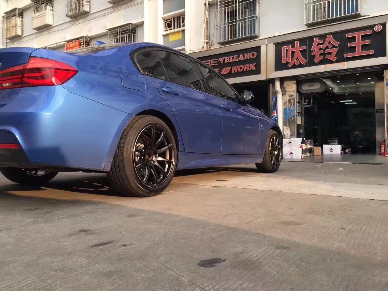 寶馬，換 RAYS 全新 18寸 完工！