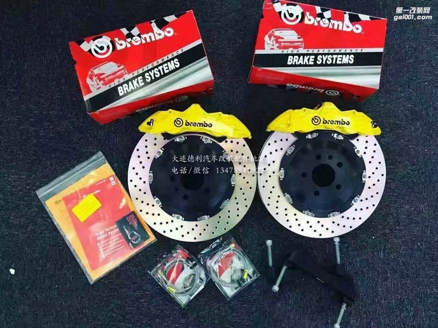 奧迪A7改裝 BREMBO GT版剎車套件上身奧迪A7 帥~