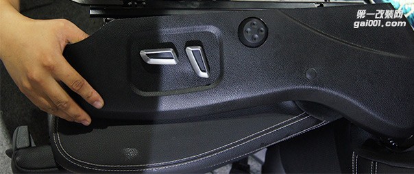 奔馳GLA200 12向電動(dòng)座椅改裝----成都威威車改