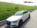 奧迪A4L CYS白變金 W020 汽車改色貼膜