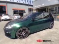 大眾高爾夫 CYS鉆石金綠 DC37 汽車改色貼膜 18611722254 (3)