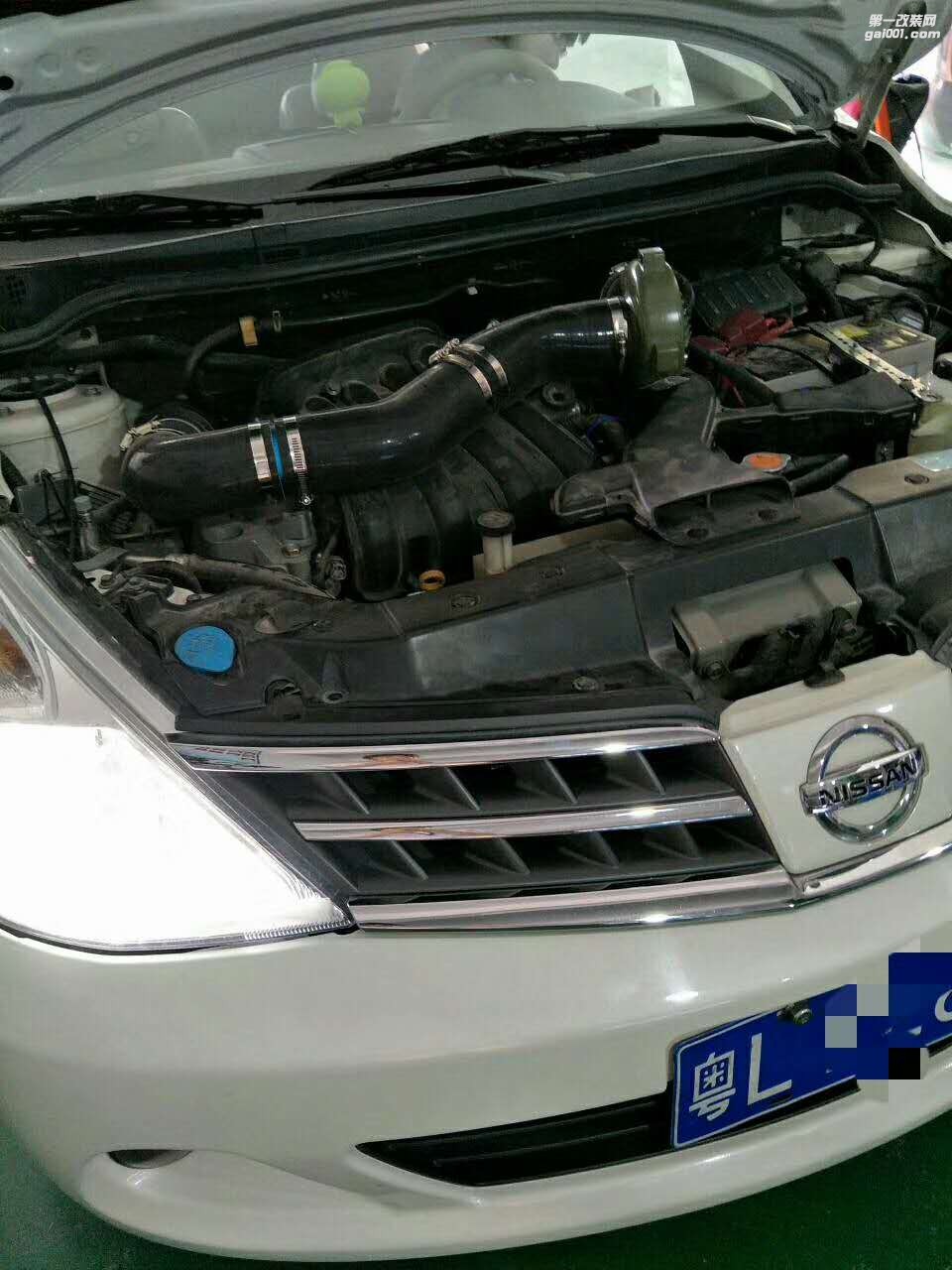 日產騏達 動力性能升級改裝 進氣渦輪鍵程離心式大功率水冷型LX3971S