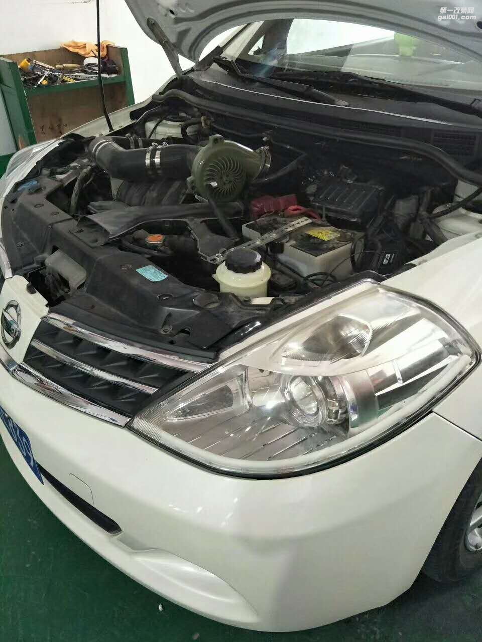 日產騏達 動力性能升級改裝 進氣渦輪鍵程離心式大功率水冷型LX3971S