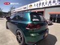 大眾高爾夫 CYS鉆石金綠 DC37 汽車改色貼膜 18611722254 (2)