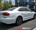大眾帕薩特 CYS電光金屬白 PM200  汽車(chē)改色貼膜 18611722254 (8)