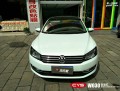 大眾帕薩特 白變紅 W03 汽車(chē)改色貼膜