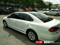 大眾帕薩特 白變紅 W03 汽車改色貼膜 18611722254 (8)