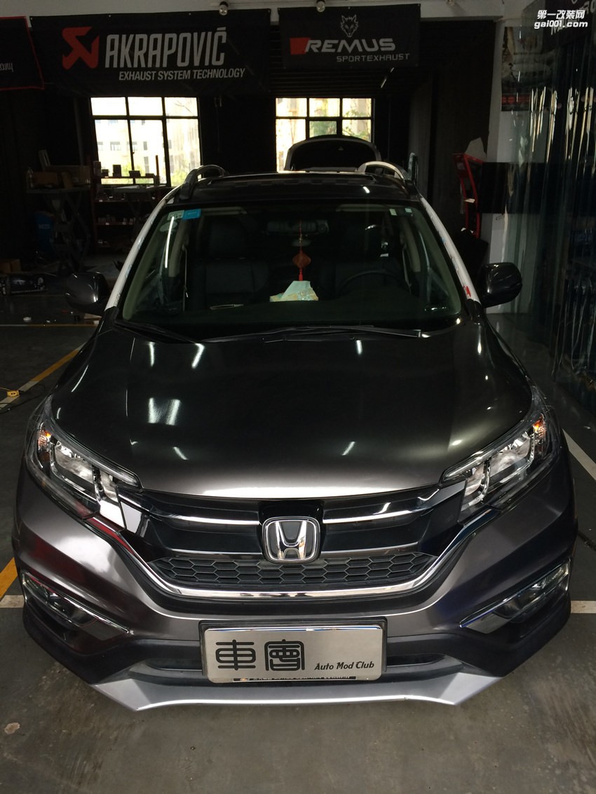 本田CRV 水晶鎢鋼+輪轂噴黑