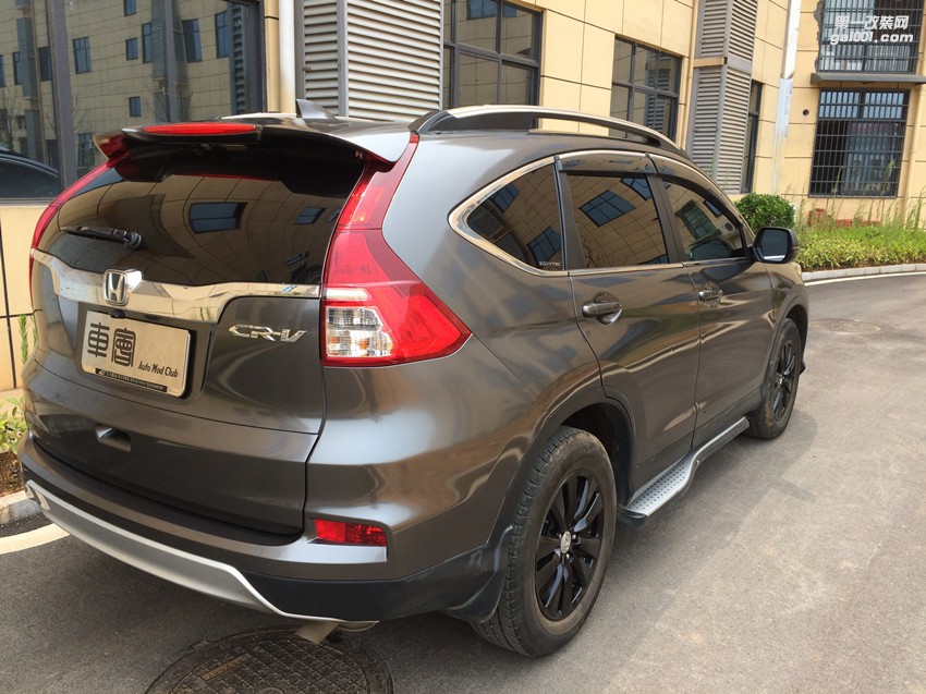 本田CRV 水晶鎢鋼+輪轂噴黑