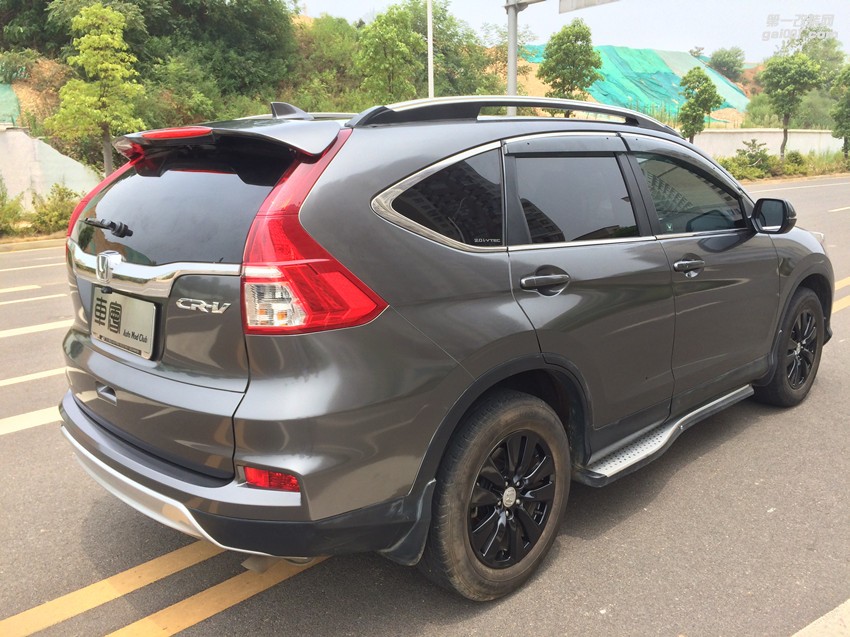 本田CRV 水晶鎢鋼+輪轂噴黑