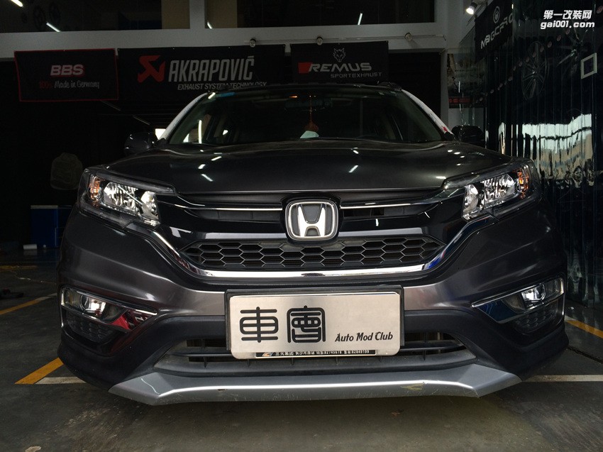 本田CRV 水晶鎢鋼+輪轂噴黑