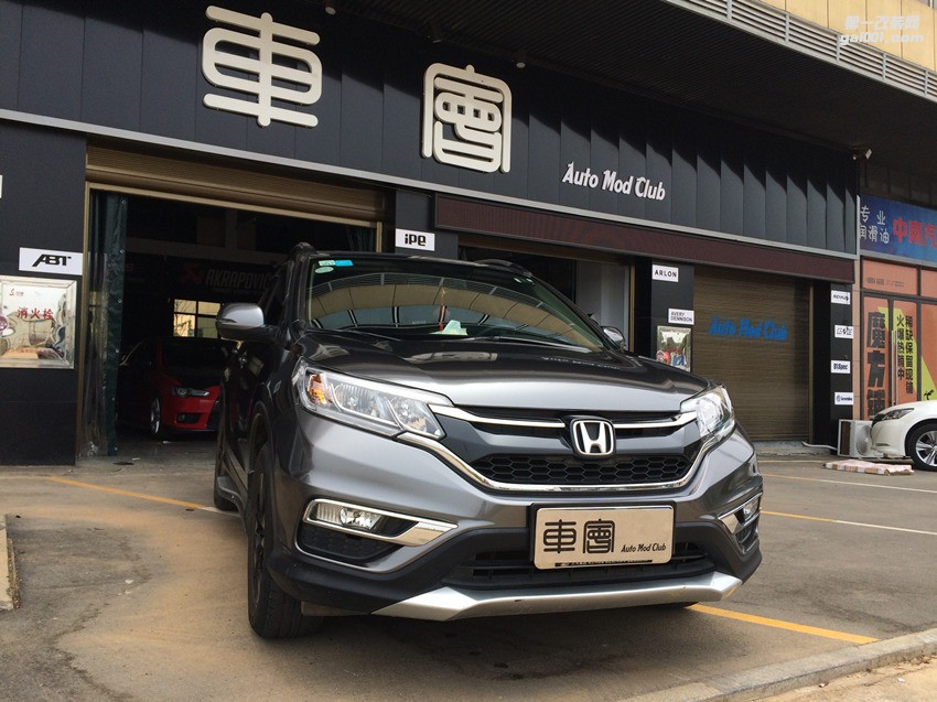 本田CRV 水晶鎢鋼+輪轂噴黑