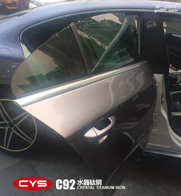 北京大眾CC CYS水晶鈦鋼 C92 汽車改色貼膜
