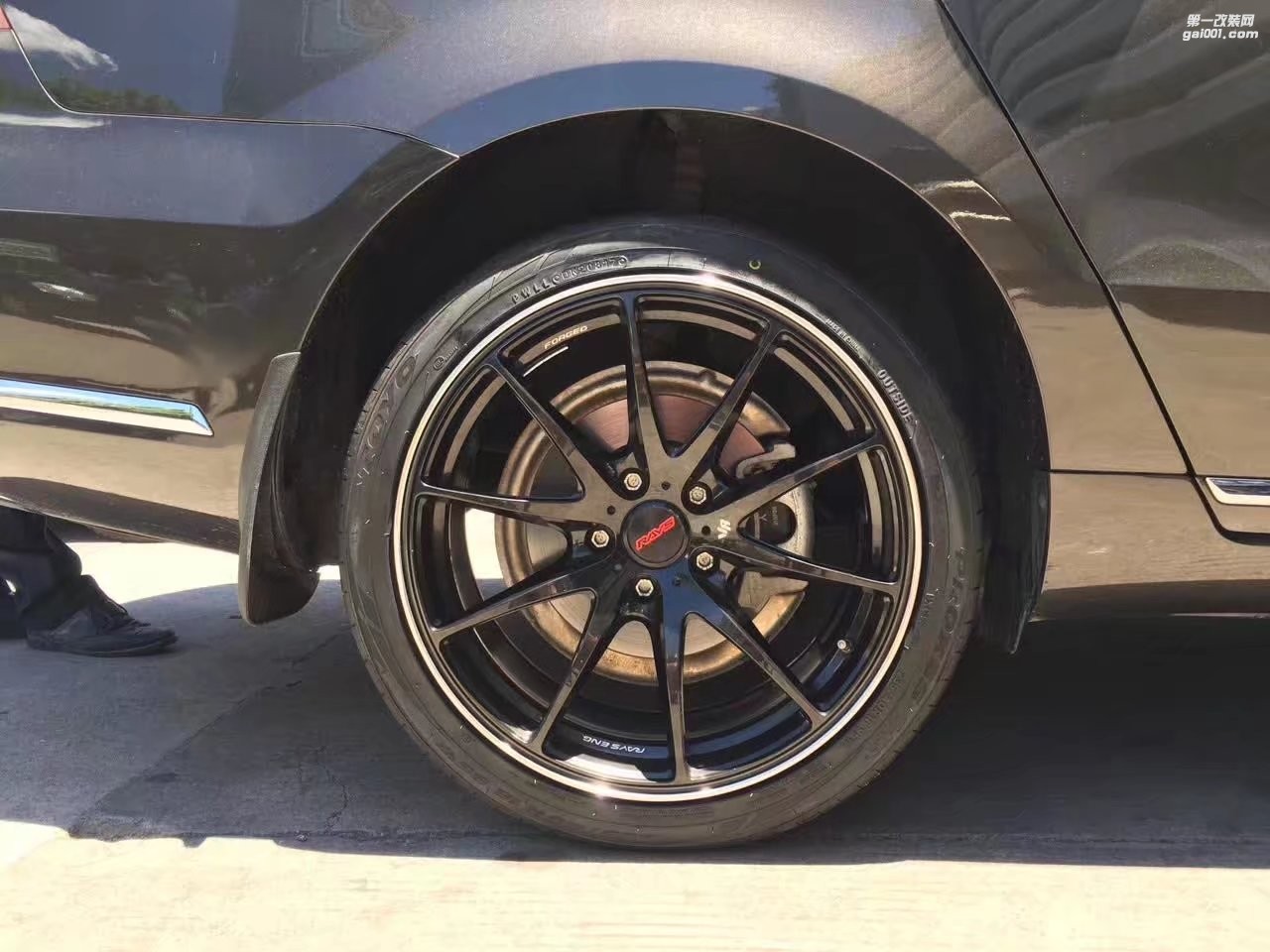 大眾，換 RAYS  G25 完工！