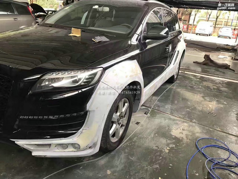 奧迪Q7改裝 JE design寬體大包圍 前杠 后杠