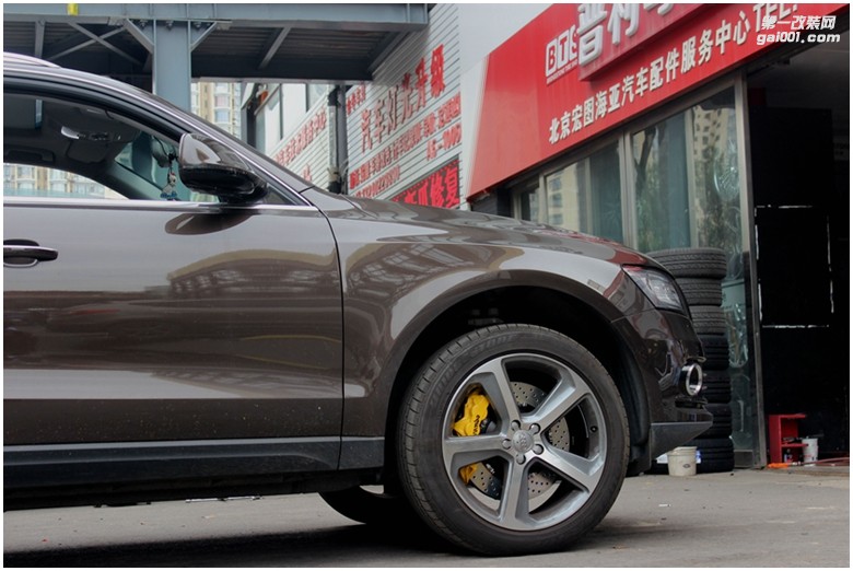 海亞：奧迪 Q5 升級(jí) 意大利原裝正品布雷博brembo GT6 380X34 打孔浮動(dòng)碟