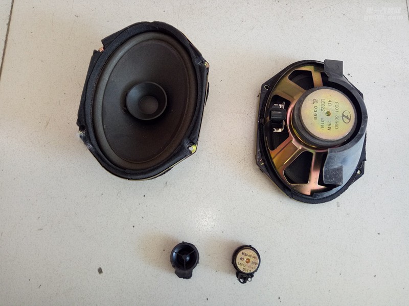 馬自達(dá)六汽車音響升級改裝德國彩虹加裝優(yōu)美聲處理器-鄭州金聲音響改裝