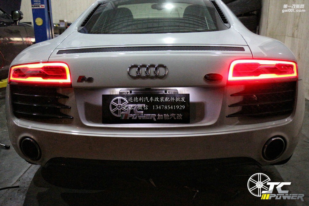奧迪R8 V8改裝 IPE排氣上車