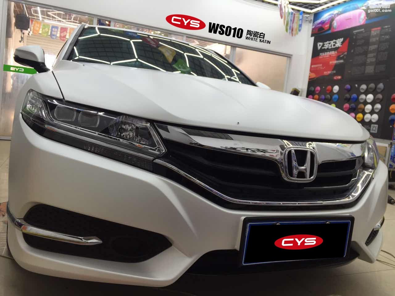 北京本田思鉑睿 CYS陶瓷白 WS010 汽車改色貼膜