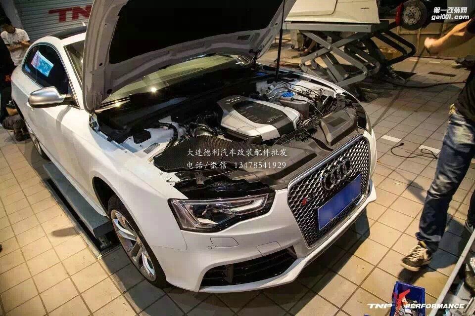 奧迪S5 安裝 AWE Tuning 全段排氣