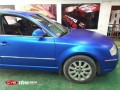 大眾帕薩特 CYS綢緞冰藍(lán) ST050 汽車改色貼膜 18611722254 (8)
