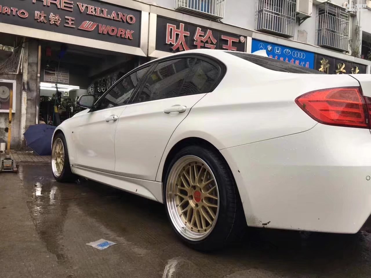 寶馬，換 日本 BBS  完工！  BBS  LM 全新 19寸 ? 倍耐力 PO