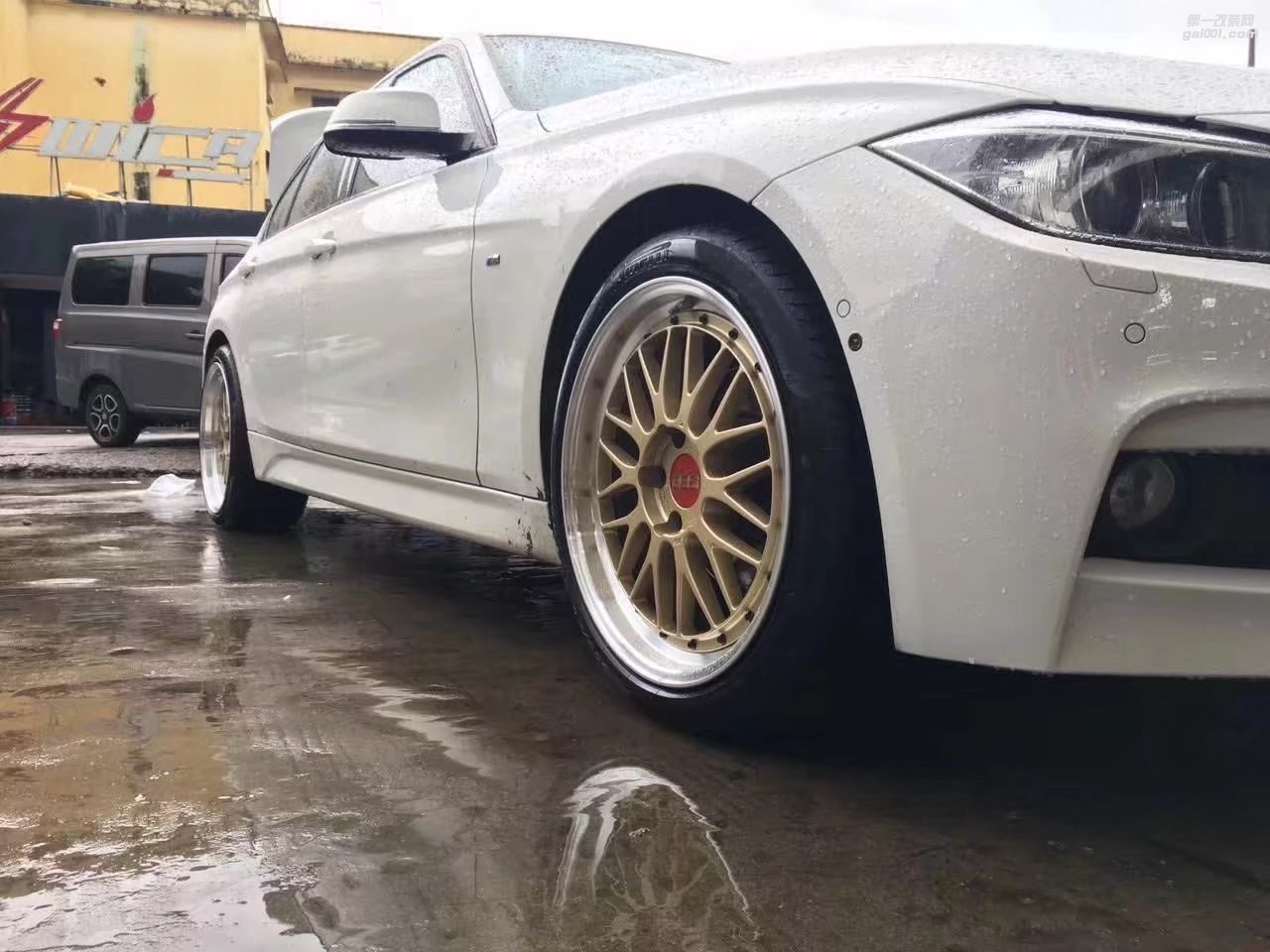 寶馬，換 日本 BBS  完工！  BBS  LM 全新 19寸 ? 倍耐力 PO