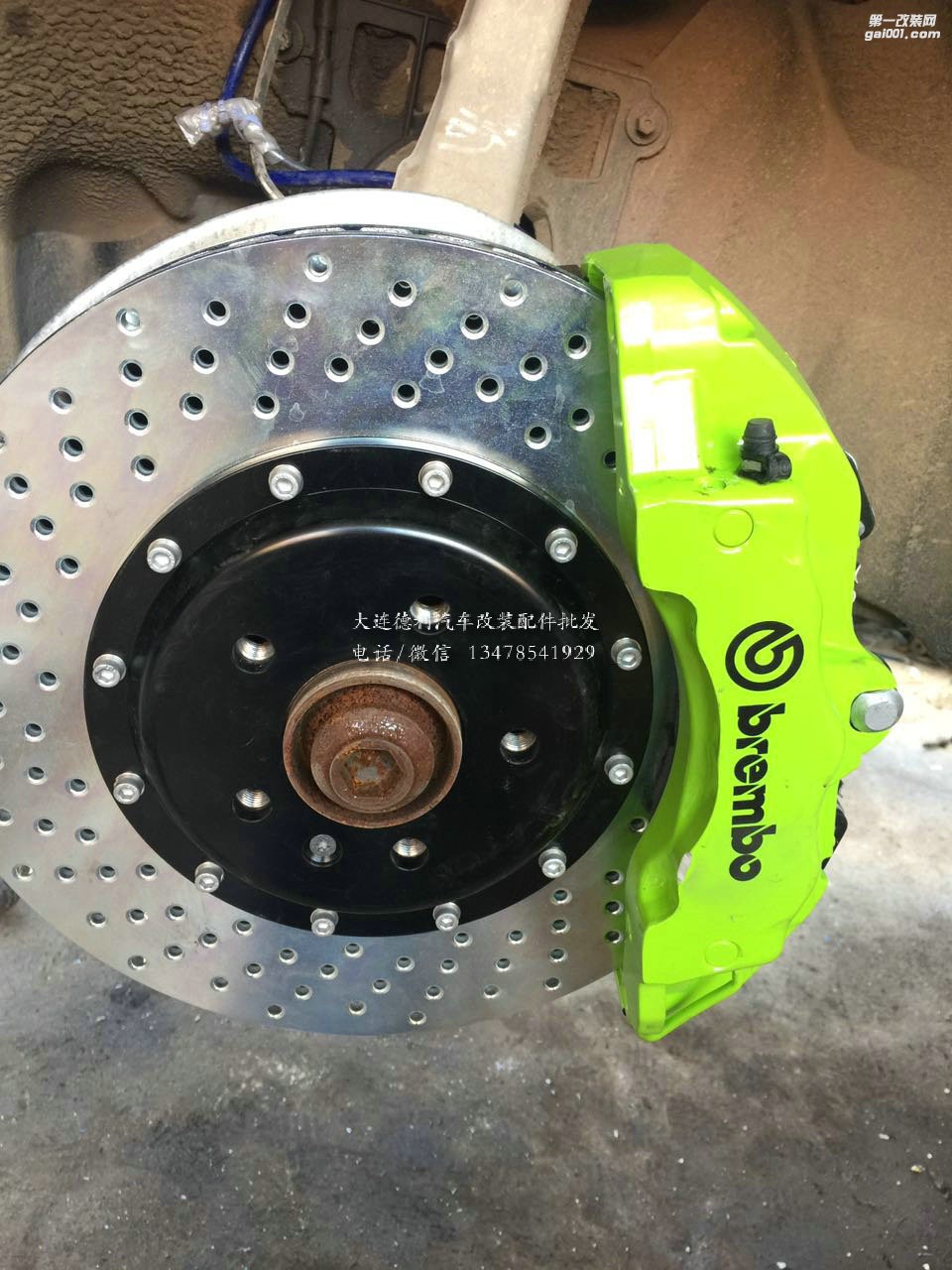 奧迪S5改裝BREMBO 剎車卡鉗套裝