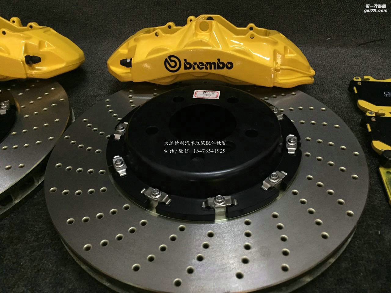 寶馬3系訂制brembo Gt造型前6后4套裝 搭配355mm345mm定制全浮動(dòng)盤(pán)