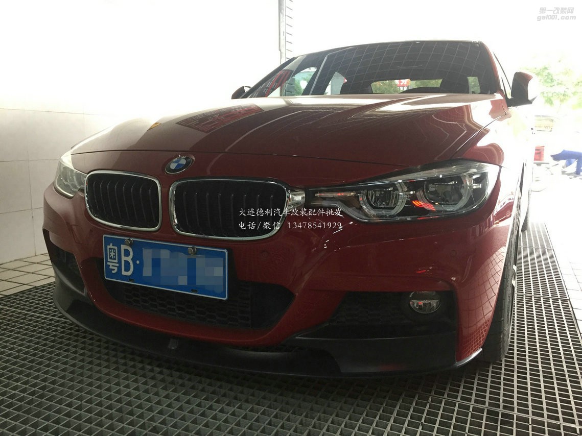 寶馬3系改布雷博GT6高性能剎車完工精品