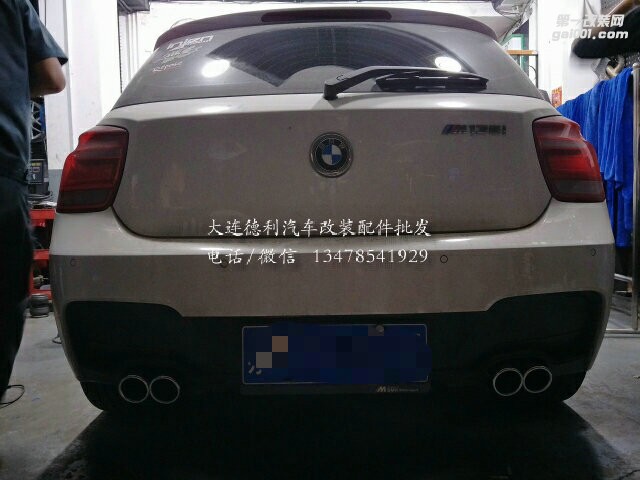 寶馬M135 改裝 德國Repose全段排氣 聲浪炸到?jīng)]有朋友