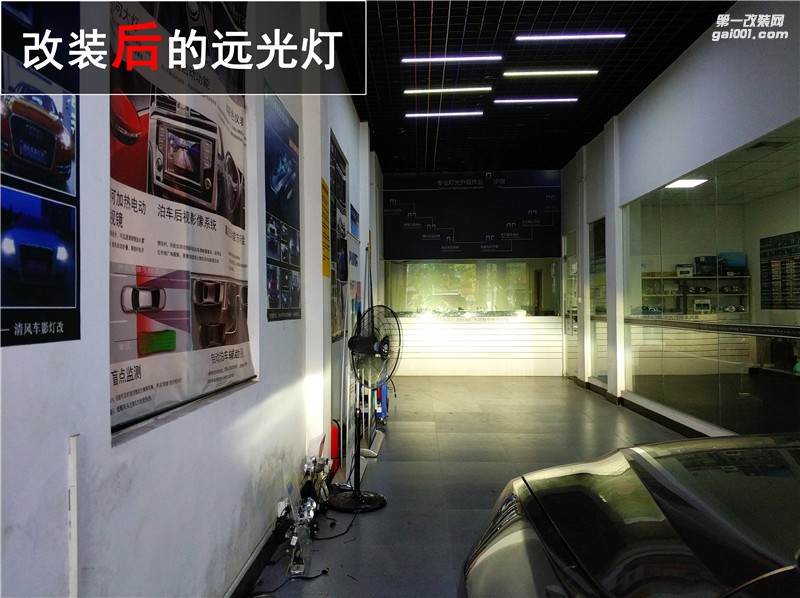 大眾途銳車燈改裝 低配鹵素燈升級原廠高配氙氣大燈！讓行車更安全！——中山清風車影燈改