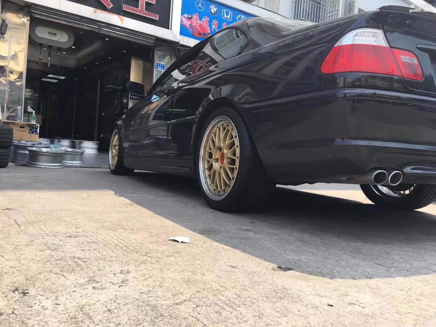 寶馬 ，換 日本 BBS  LM  完工！