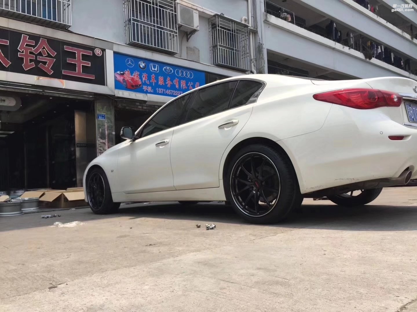 英菲尼迪，裝 全新 RAYS G25 完工！
