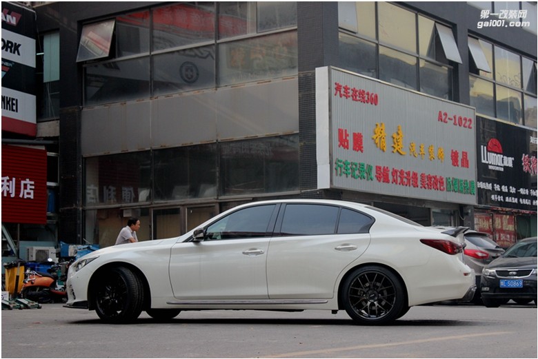 海亞：英菲尼迪Q50 與 RAYS G27 KK 19寸鍛造輪轂 RAYS G27 KK 19 Q50 Q50S