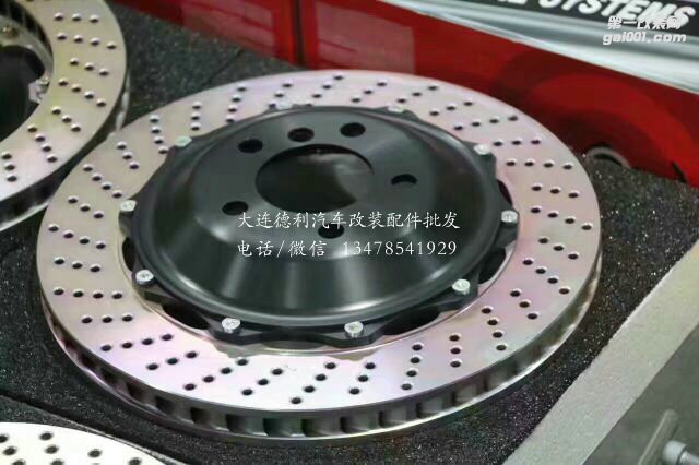 寶馬上裝brembo，gt前6后4剎車套件 ，完美的安裝