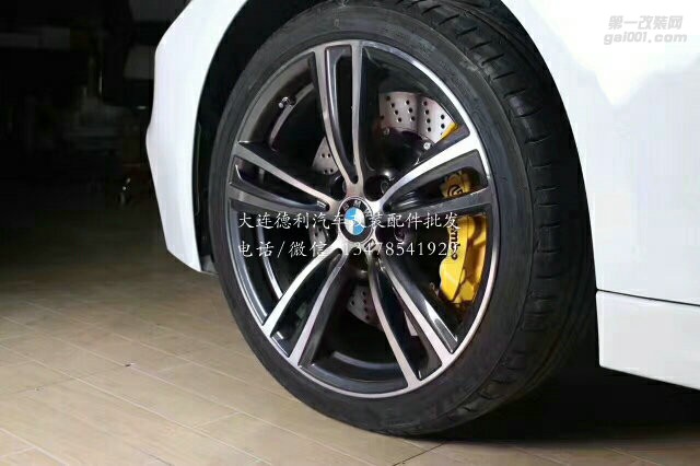 寶馬上裝brembo，gt前6后4剎車套件 ，完美的安裝