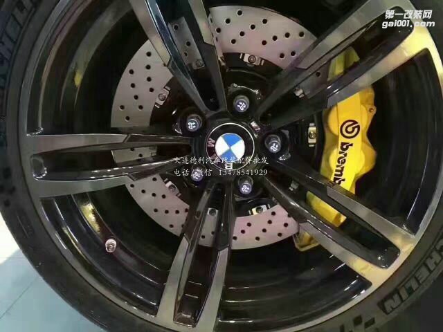 新款寶馬3系改裝Brembo GT 前六后四 剎車套裝案例