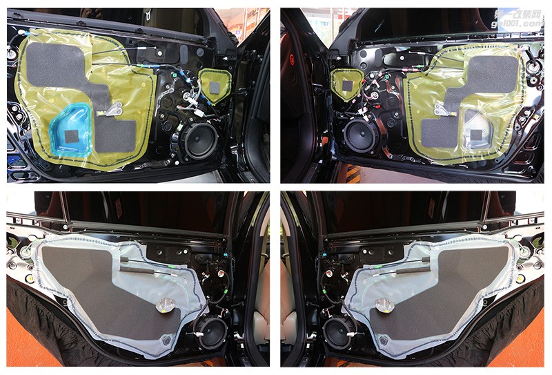 清遠(yuǎn)汽車音響改裝隔音升級(jí)——豐田皇冠四門隔音—清遠(yuǎn)至上音樂