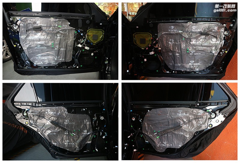 清遠(yuǎn)汽車音響改裝隔音升級(jí)——豐田皇冠四門隔音—清遠(yuǎn)至上音樂