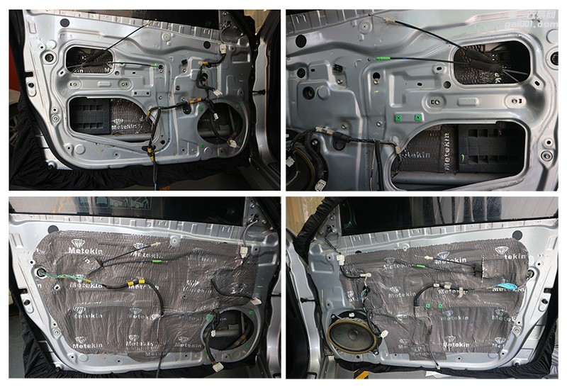 清遠汽車音響改裝隔音升級——豐田銳志兩門隔音—清遠至上音樂