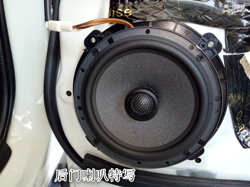 心潮澎湃阿特茲音響升級改裝德國彩虹三分頻 無源前級 優(yōu)美聲處理器-鄭州金聲汽車音響改裝