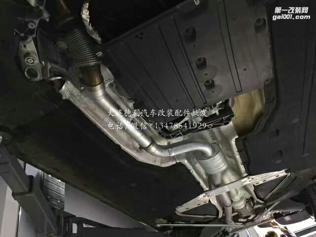 17寶馬740 改裝 德國(guó)Repose中尾段閥門(mén)排氣 閥門(mén)關(guān)閉，靜如原廠(chǎng)