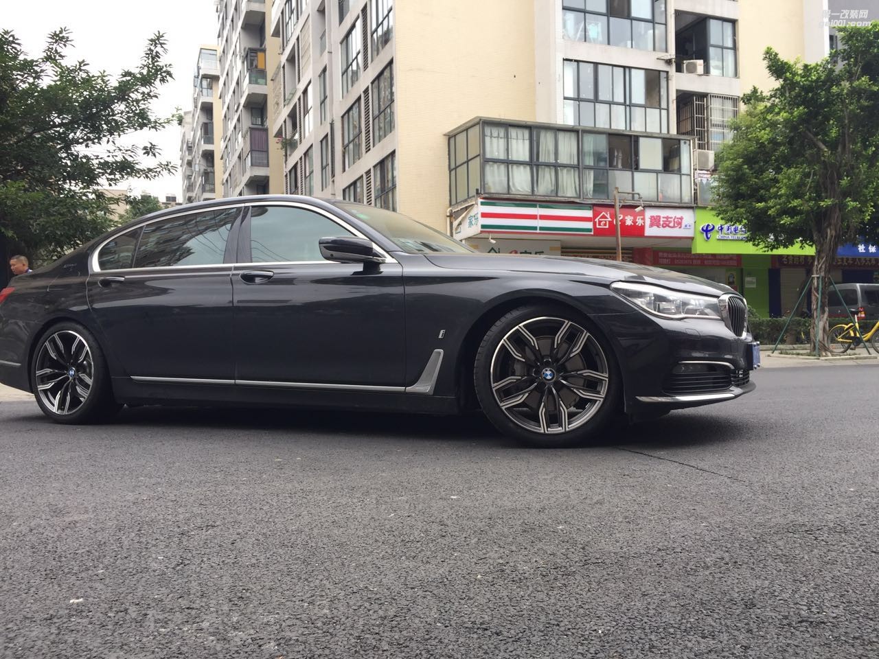 寶馬740LE 750 升級(jí)20寸760M原裝改裝鍛造輪轂